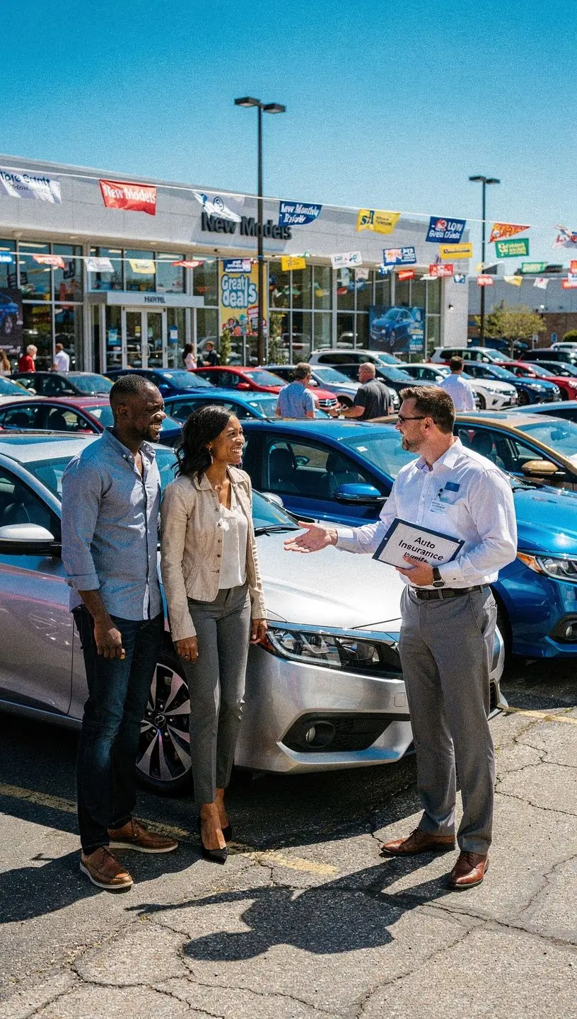 Изображение автомобиля, застрахованного от ответственности за ущерб