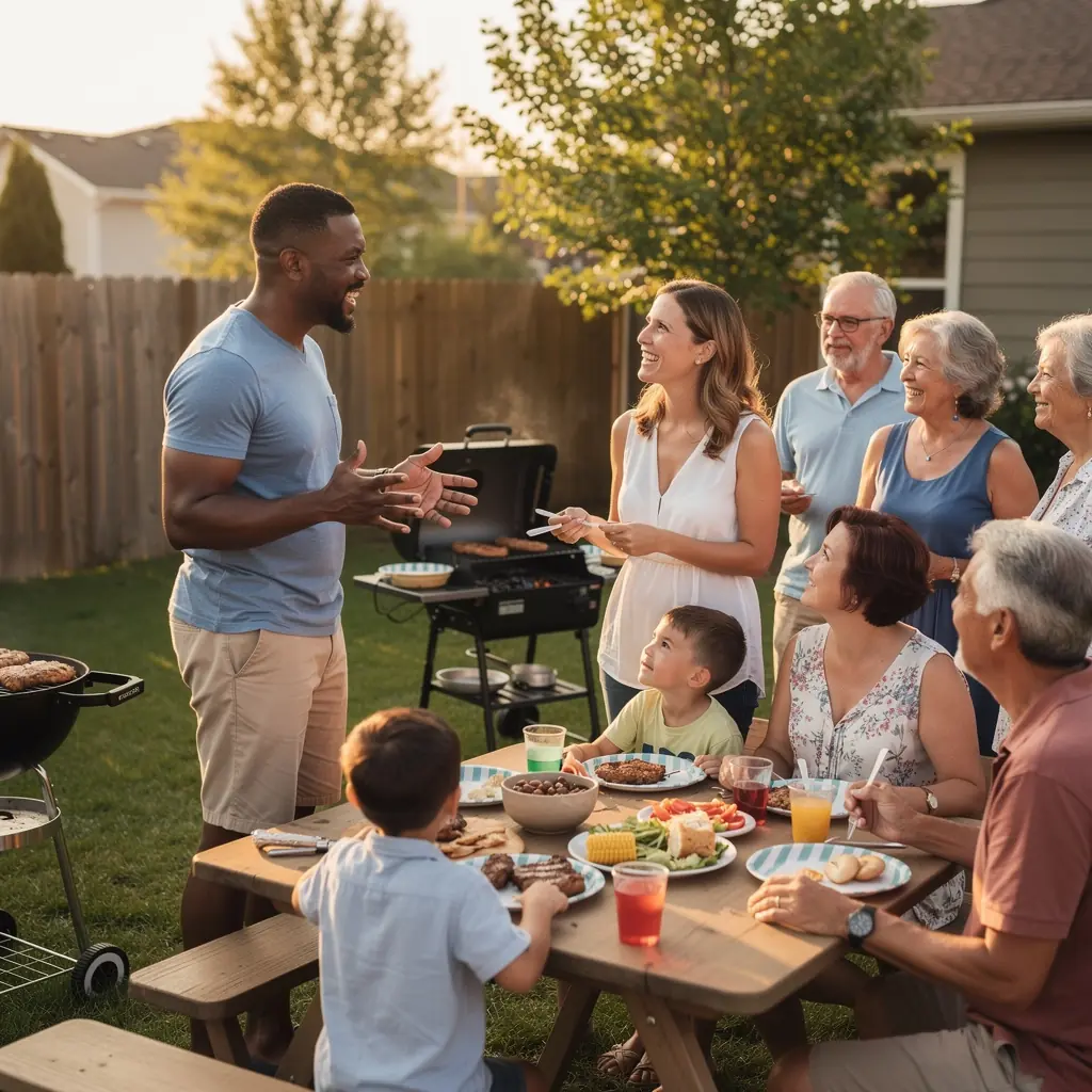 Схема комплексного страхового плана с иллюстрацией различных типов покрытия.